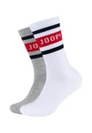 JOOP! Socken 2er Pack Grau/Dunkelblau/Schwarz/Grün