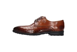 Melvin & Hamilton Flynn Schnürschuh Rot/Braun