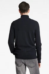 Lindbergh Pullover mit Troyerkragen Dunkelblau