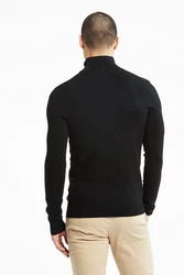 Lindbergh Pullover mit Troyerkragen Schwarz