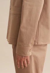 Seidensticker Hemdjacke Beige/Braun