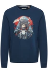 Blend Sweatshirt Dunkelblau/Hellblau/Blau