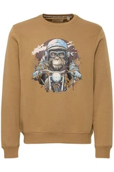 Blend Sweatshirt Braun/Khaki/Beige