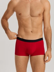 Hanro Retro Pants Micro Touch Retro-Boxer Retro-shorts Unterhose Rot/Dunkelrot/Rosa