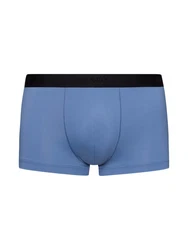 Hanro Retro Pants Micro Touch Retro-Boxer Retro-shorts Unterhose Blau/Hellblau