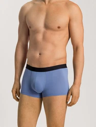 Hanro Retro Pants Micro Touch Retro-Boxer Retro-shorts Unterhose Blau/Hellblau