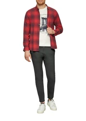 s.Oliver Chinohose im Slim Fit Five-Pocket Style Dunkelgrau/Hellgrau/Grau