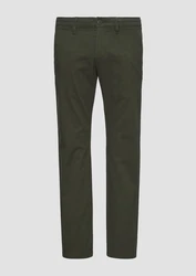 s.Oliver Chinohose im Slim Fit Five-Pocket Style Dunkelgrün/Khaki/Grün
