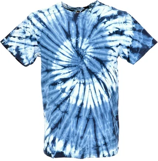 Guru-Shop T-Shirt Herren Kurzarm Tie Dye