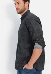 camel active T-Shirt Longsleeve Shirt Dunkelgrau/Grau/Dunkelblau/Schwarz/Hellgrau