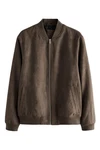 Next Bomberjacke (1-St) Dunkelgrün/Khaki/Dunkelbraun/Braun/Grau