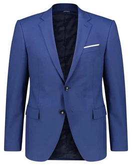 JOOP! Sakko HERBY Slim Fit Dunkelblau/Blau/Hellblau