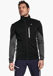 Schöffel Fleecejacke Lodron M JKT CS Blau/Schwarz/Dunkelgrau/Grau