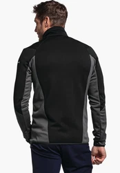 Schöffel Fleecejacke Lodron M JKT CS Blau/Schwarz/Dunkelgrau/Grau