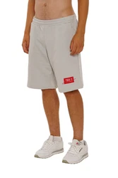 Picaldi Jeans Sweatshorts Emphasize Mit Tunnelzug Beige/Rot