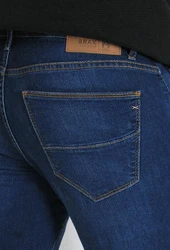 Brax Stoffhose Five-Pocket Hose Style CADIZ Blau/Lila/Dunkelblau