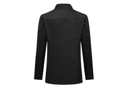 Allthemen Wollmantel mit mehreren Taschen Schwarz/Dunkelgrau