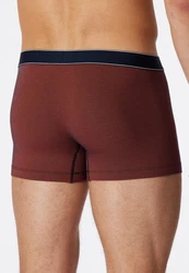 Schiesser Retro Pants Shorts Braun/Bordeaux/Dunkelrot/Rot