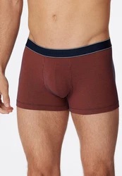 Schiesser Retro Pants Shorts Braun/Bordeaux/Dunkelrot/Rot