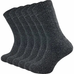 Norwegersocken mit Wolle fr Herren - warme Thermosocken fr den Winter (6 Paar) Robuste, dicke Socken fr warme Fe an kalten Tagen