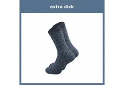 GAWILO Norwegersocken Herren Dunkelblau/Blau/Schwarz