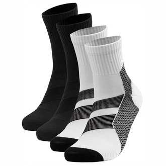 OCCULTO Sportsocken Herren Modell Ian Schwarz/Weiß/Grau