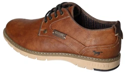 Mustang Schnürhalbschuh Sneaker Braun/Beige/Orange