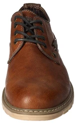 Mustang Schnürhalbschuh Sneaker Braun/Beige/Orange