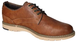 Mustang Schnürhalbschuh Sneaker Braun/Beige/Orange
