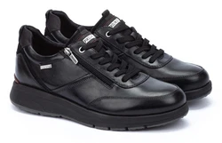 PIKOLINOS CORDOBA Keilsneaker Schnürschuh Halbschuh Freizeitschuh Schwarz/Rot