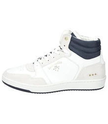 Pantofola d'Oro Sneaker Leder/Textil Blau/Weiß