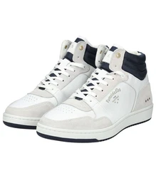 Pantofola d'Oro Sneaker Leder/Textil Blau/Weiß