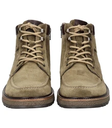 Pius Gabor Stiefelette Schnürstiefelette Khaki/Beige/Dunkelgrün/Braun