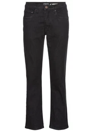 Stretch-Jeans gerade Beinform, niedrige Leibhhe, mit Grtelschlaufen