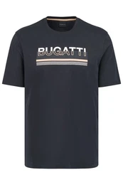 T-Shirt mit gummiertem Logo-Print