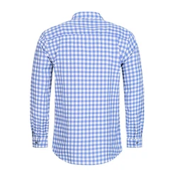 Stockerpoint Trachtenhemd OC-Franzl Blau/Hellblau