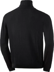 U.S. Polo Assn Rollkragenpullover Schwarz/Rot