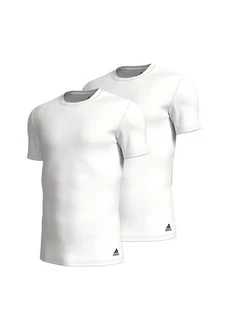 adidas Sportswear T-Shirt Active Flex Cotton Crew Neck Weiß/Creme/Grau