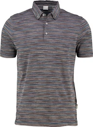 Poloshirt Polo-Shirt blau gestreift