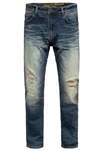 KingKerosin Gerade Jeans Robin Blau