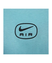 Nike Sportswear T-Shirt Air Fit T-Shirt Hellblau/Blau/Grün