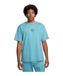Nike Sportswear T-Shirt Air Fit T-Shirt Hellblau/Blau/Grün