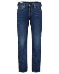 Levi's 5-Pocket Jeans Herren 501 Dunkelblau/Blau/Hellblau