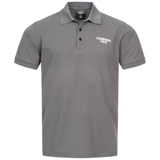 LEANDRO LIDO Poloshirt Sorrent Herren Polo-Shirt Grau/Dunkelgrau/Hellgrau LEANDRO LIDO Poloshirt Sorrent Herren Polo-Shirt Grau/Dunkelgrau/Hellgrau