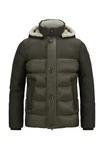 Milestone Steppjacke MSBrooklyn Dunkelgrün/Grün/Khaki
