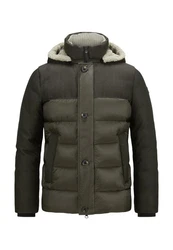 Milestone Steppjacke MSBrooklyn Dunkelgrün/Grün/Khaki
