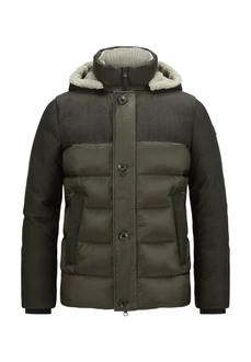 Milestone Steppjacke MSBrooklyn Dunkelgrün/Grün/Khaki