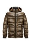 Milestone Steppjacke MSFrost mit Logo Badge Braun/Dunkelgrün/Khaki/Dunkelbraun/Grau