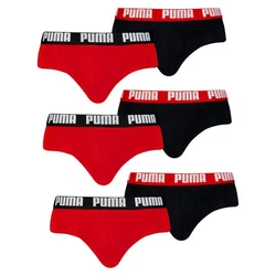 PUMA Slip 2er Pack Briefs Lila/Rot