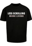 2Y Studios Herren Less Scrolling Oversize Tee Schwarz/Braun/Rosa/Grün/Rot